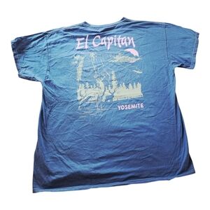 El Capitan Yosemite Blue Men's Tee